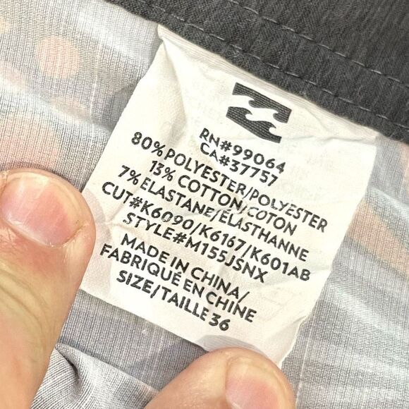 Billabong Platinum Sundays Board Shorts. Size 36. - Picture 6 of 7